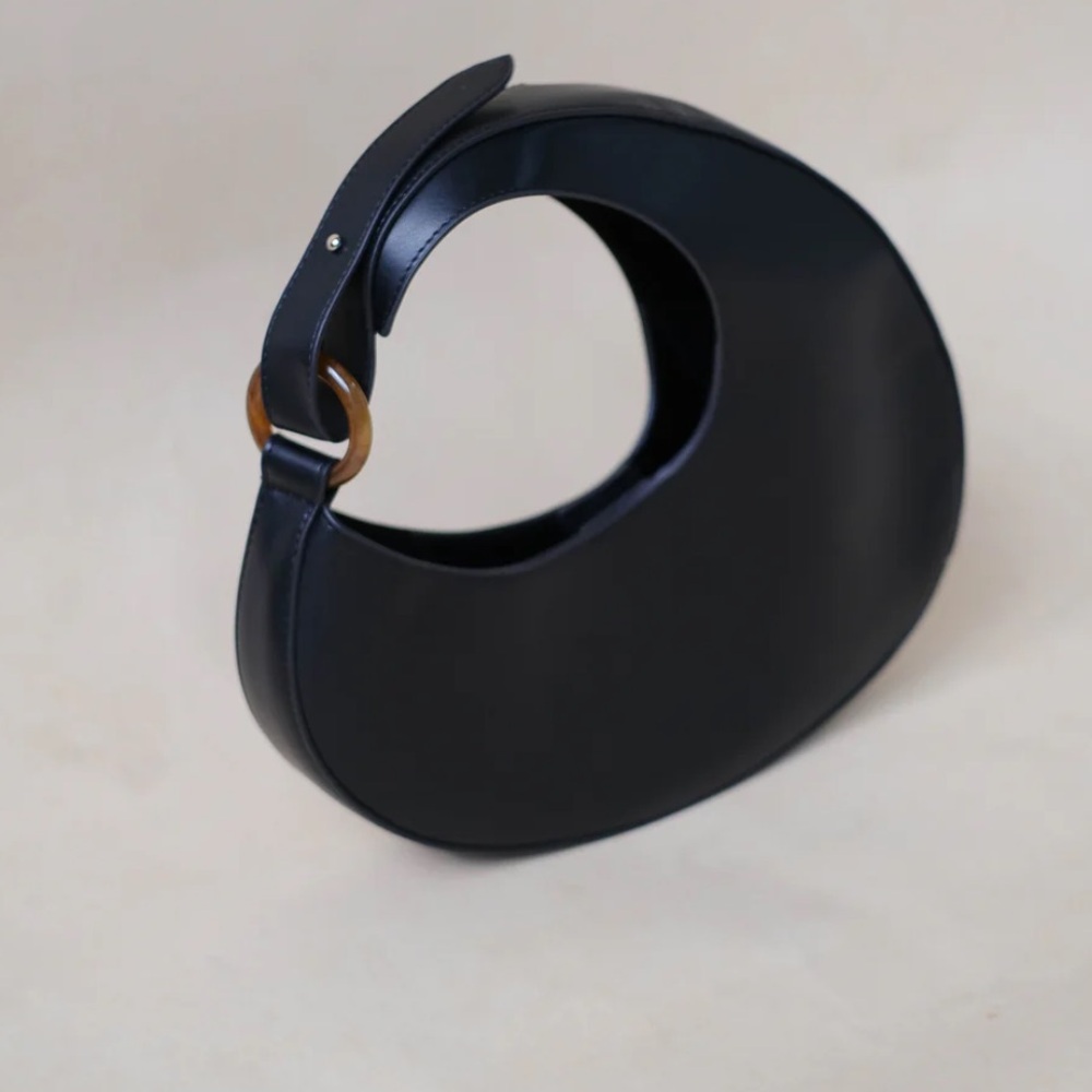 Crescent moon shaped Shoulder Bag